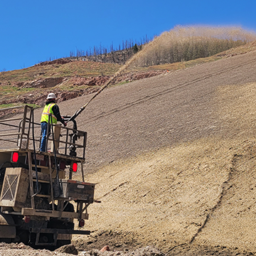 Bowman Construction Supply's Hydraulically Applied Erosion Control & Sustainable Vegetation Solutions